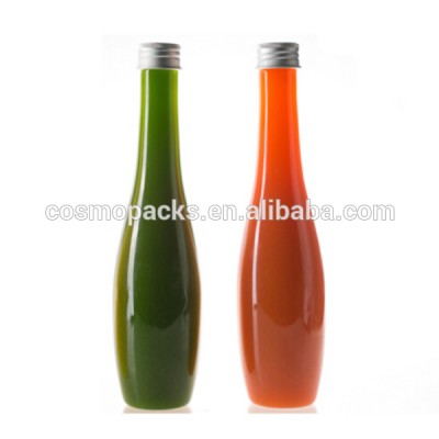 300ml Sample Free Bulk Food Packing Jar Pet Clear Wholesale Fruit Juice Liquid Packaging Bottle